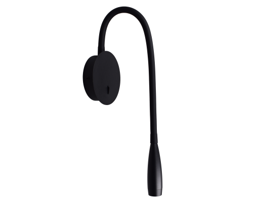 Бра 3W 160LM 3000K, черный Omega Lightstar 200337