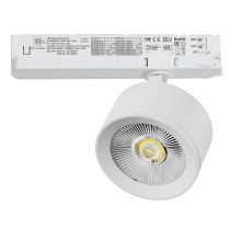 Светильник для трековой системы Quattro LED 15W с управлением TRIAC Alta Pro Lightstar A5546TRIAC