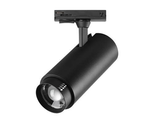 Светильник светодиодный трековый профессиональный с выбором мощности, цветовой температуры и угла освещения д/трековых систем BARRA Fuoco P+CCT Lightstar 218017