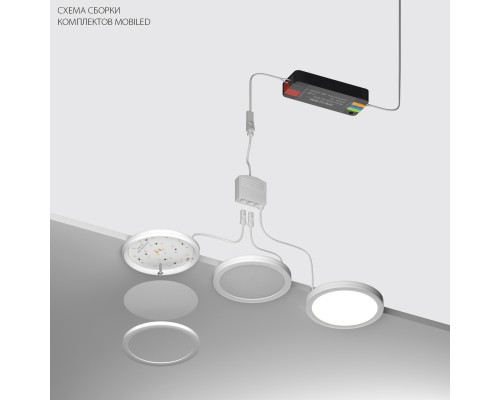 Комплект со светильником Mobiled 12V 10W 500LM Mobiled Lightstar 036540-2