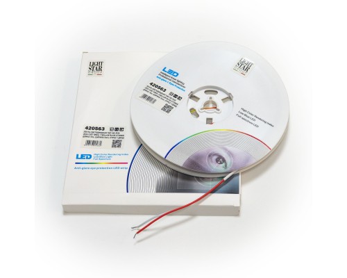 Лента светодиодная 5mm 24V 10W/m 120leds/M Lightstar Lightstar 420563