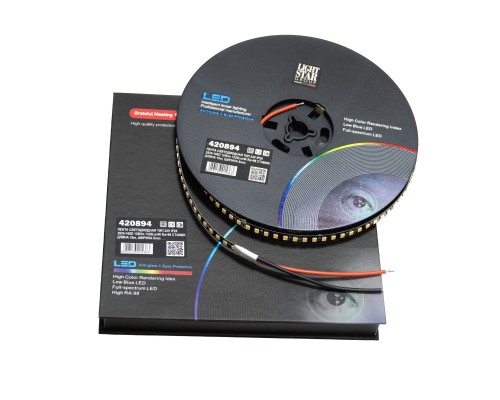 Лента  светодиодная 8mm 24V 12W/m 168leds/M 1320LM/m Lightstar Lightstar 420894