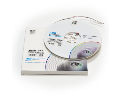 Лента светодиодная 5mm 24V 10W/m 120leds/M Lightstar Lightstar 420564