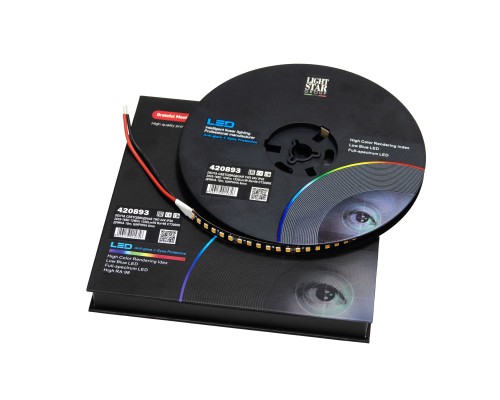 Лента  светодиодная 8mm 24V 12W/m 168leds/M 1320LM/m Lightstar Lightstar 420893