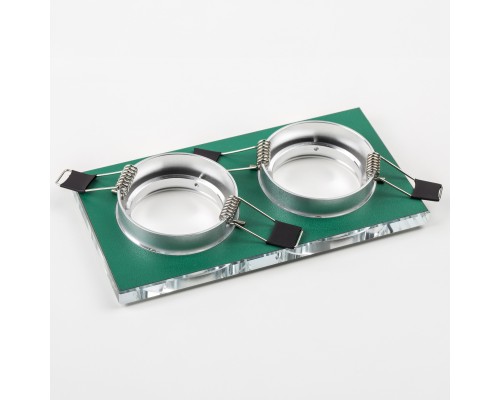 Светильник точечный встраиваемый декоративный под заменяемые галогенные или LED лампы Rifle Lightstar 002544