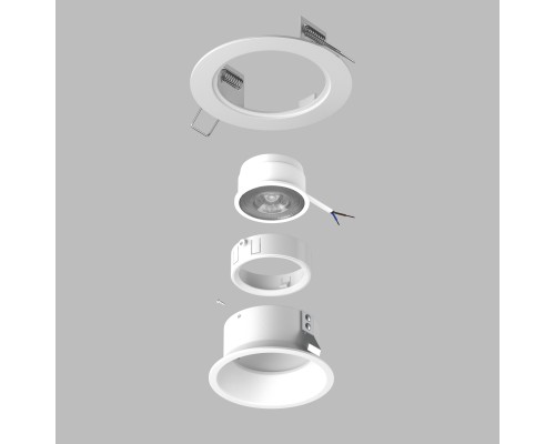 Комплект со светильником Domino Lightstar D61606WMOD
