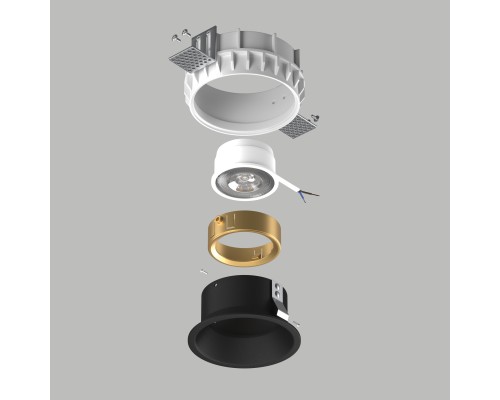 Комплект со светильником Domino Lightstar G214607GMOD