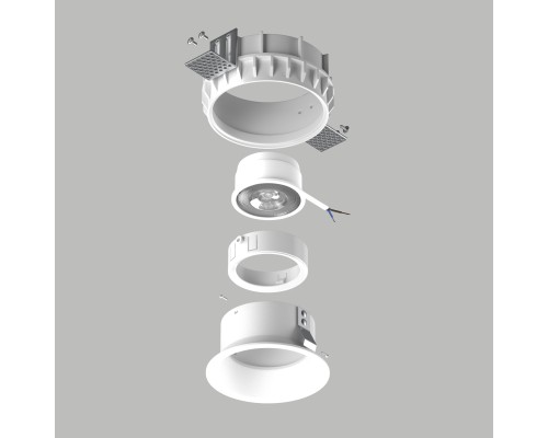 Комплект со светильником Domino Lightstar G214606WMOD