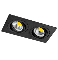 Светильник встраиваемый MR16/GU10 max 1x12Вт Singo Base Lightstar 011626