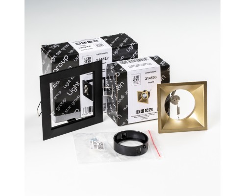 Комплект со светильником Domino Lightstar D51703BMOD