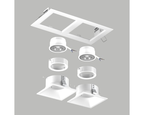 Комплект со светильником Domino Lightstar D5260606WMOD
