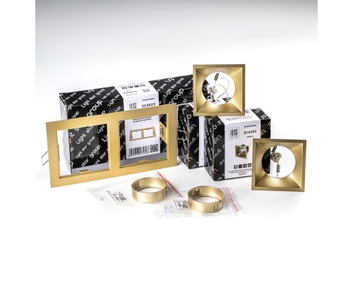 Комплект со светильником Domino Lightstar D5230303GMOD