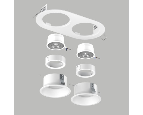 Комплект со светильником Domino Lightstar D6560606WMOD