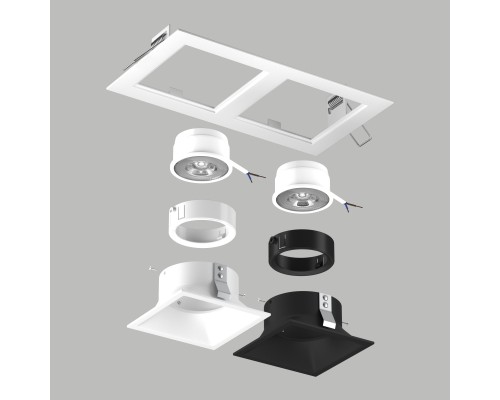 Комплект со светильником Domino Lightstar D5260607WBMOD