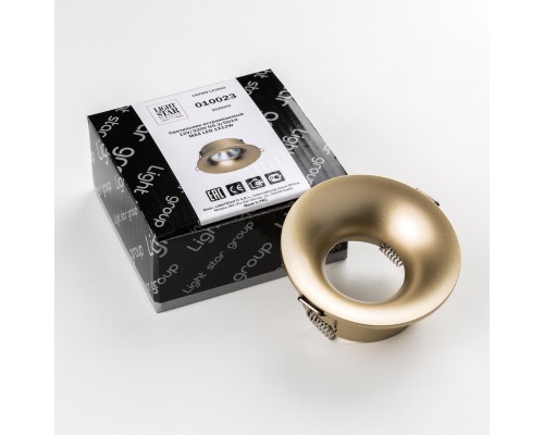 Светильник точечный встраиваемый декоративный под заменяемые галогенные или LED лампы Levigo Lightstar 010023