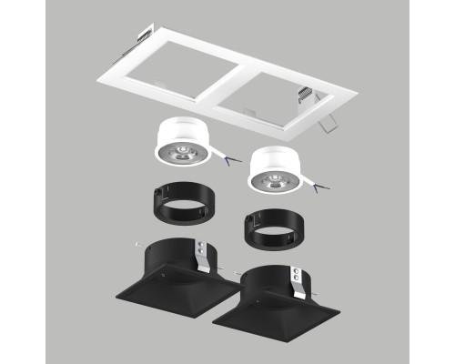 Комплект со светильником Domino Lightstar D5260707BMOD