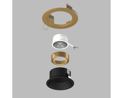 Комплект со светильником Domino Lightstar D61307GMOD