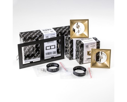 Комплект со светильником Domino Lightstar D5270303BMOD