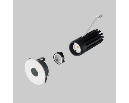 Светильник светодиодный встраиваемый высокого качества света с низким уровнем дискомфорта Spira Slim Lightstar 074336