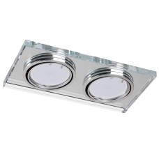 Светильник точечный встраиваемый декоративный под заменяемые галогенные или LED лампы Rifle Lightstar 002544