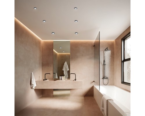 Светильник точечный встраиваемый декоративный со встроенными светодиодами Maturo Lightstar 070774