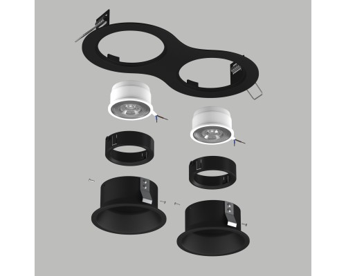 Комплект со светильником Domino Lightstar D6270707BMOD