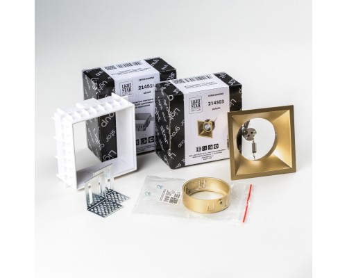 Комплект со светильником Domino Lightstar G214503GMOD