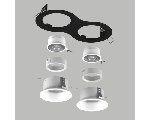 Комплект со светильником Domino Lightstar D6270606WMOD