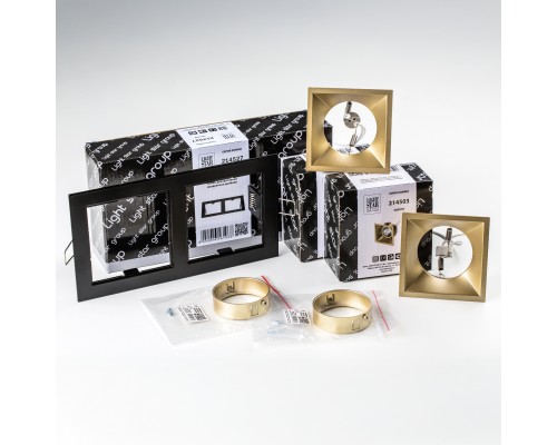 Комплект со светильником Domino Lightstar D5270303GMOD