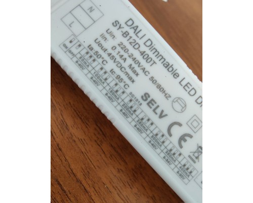 Драйвер DALI диммируемый д/модулей 07507х/07509х 7-12W  Lightstar Lightstar 425040
