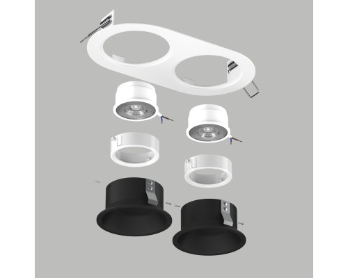 Комплект со светильником Domino Lightstar D6560707WMOD