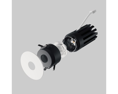 Светильник светодиодный встраиваемый высокого качества света с низким уровнем дискомфорта Spira Slim Lightstar 074436