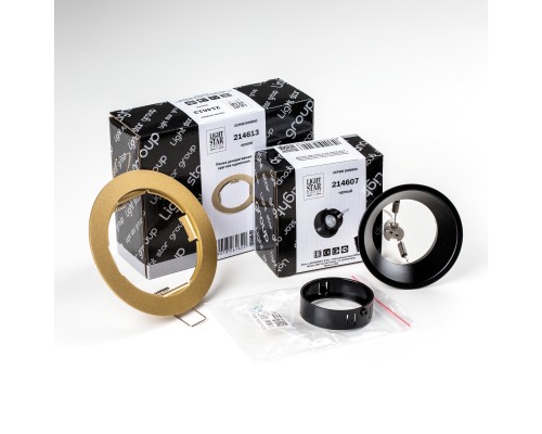 Комплект со светильником Domino Lightstar D61307BMOD