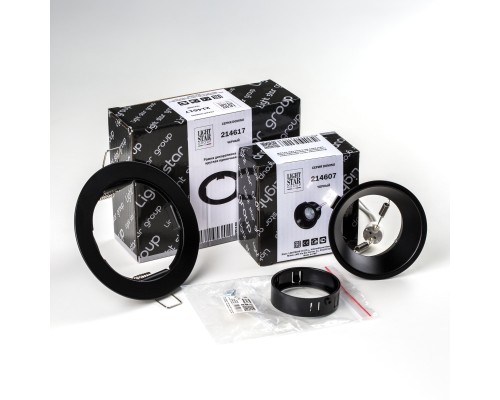 Комплект со светильником Domino Lightstar D61707BMOD