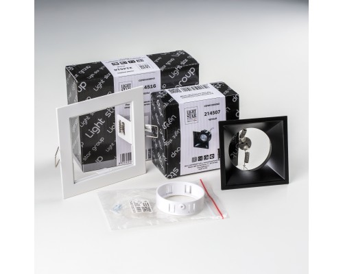 Комплект со светильником Domino Lightstar D51607WMOD