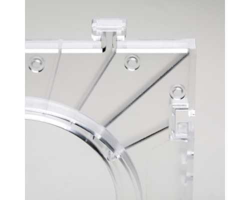 Рамка скрытого монтажа (суппорт д/натяжного потолка) д/встраиваемых светильников с наружным диаметром 80-90мм Anello Lightstar 012000