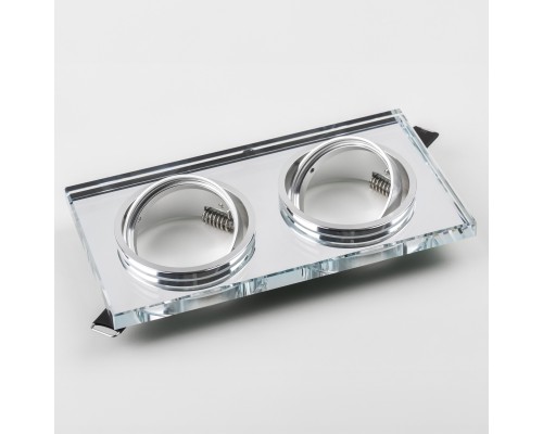 Светильник точечный встраиваемый декоративный под заменяемые галогенные или LED лампы Rifle Lightstar 002544