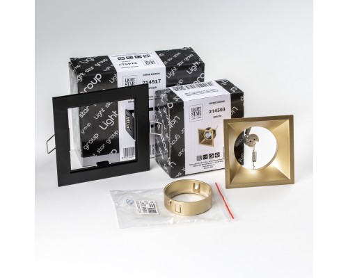 Комплект со светильником Domino Lightstar D51703GMOD