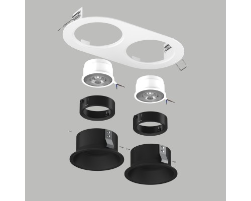 Комплект со светильником Domino Lightstar D6560707BMOD