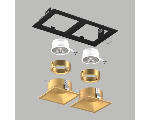 Комплект со светильником Domino Lightstar D5270303GMOD