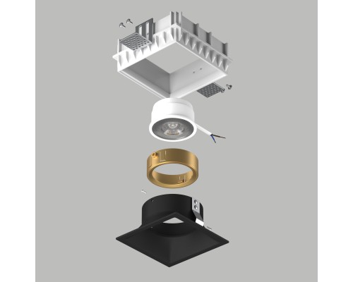 Комплект со светильником Domino Lightstar G214507GMOD