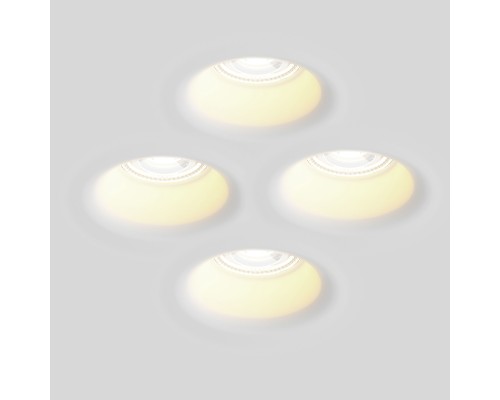 Рамка (светильник) скрытого монтажа лампочек и LED модулей MR16 в натяжной потолок Anello Lightstar 112000