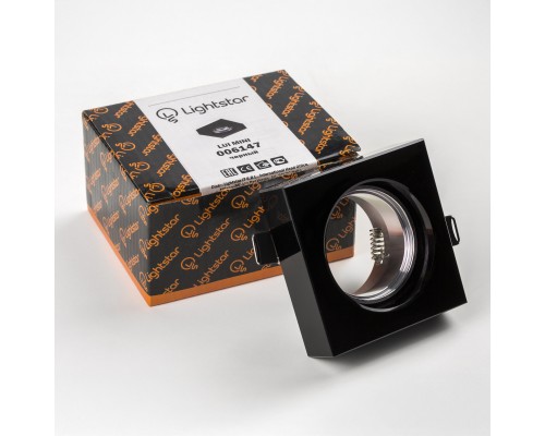 Светильник точечный встраиваемый декоративный под заменяемые галогенные или LED лампы Lui mini Lightstar 006147