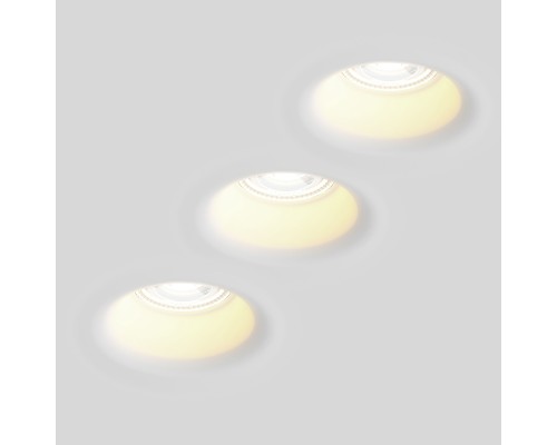 Рамка (светильник) скрытого монтажа лампочек и LED модулей MR16 в натяжной потолок Anello Lightstar 112000