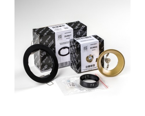 Комплект со светильником Domino Lightstar D61703BMOD