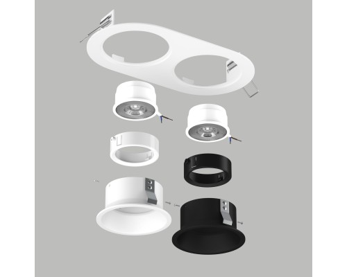 Комплект со светильником Domino Lightstar D6560607WBMOD