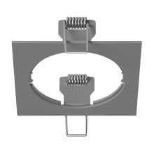 217519 Рамка INTERO 16 QUADRO СЕРЫЙ (в комплекте)