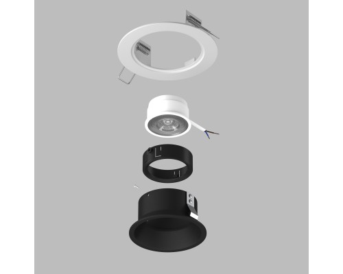 Комплект со светильником Domino Lightstar D61607BMOD