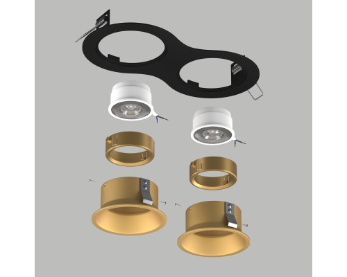 Комплект со светильником Domino Lightstar D6270303GMOD