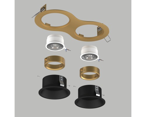 Комплект со светильником Domino Lightstar D6230707GMOD